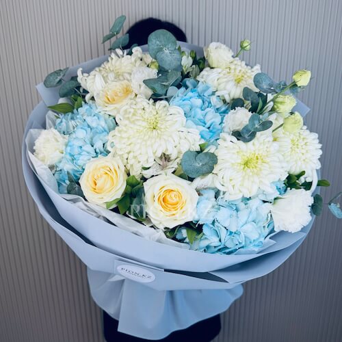 Букет "Голубое небо"