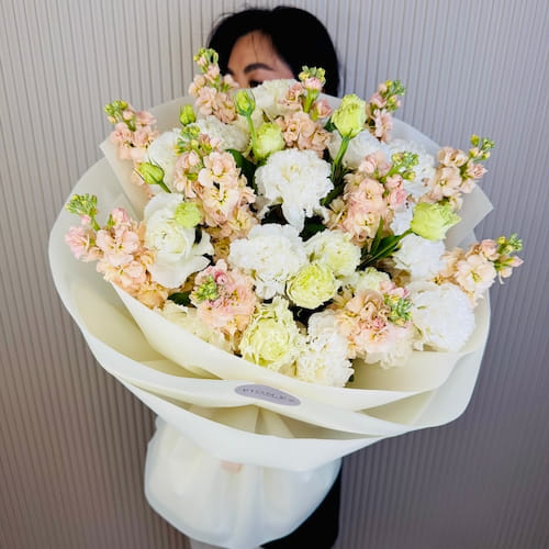 Букет "Сливочная нежность"