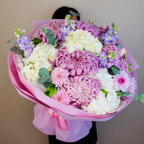 Bouquet "Purple cloud"