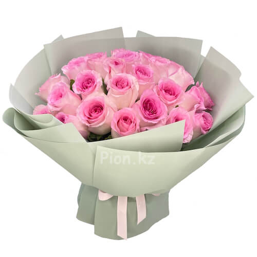 Букет из роз "Мандала" - 23 роз