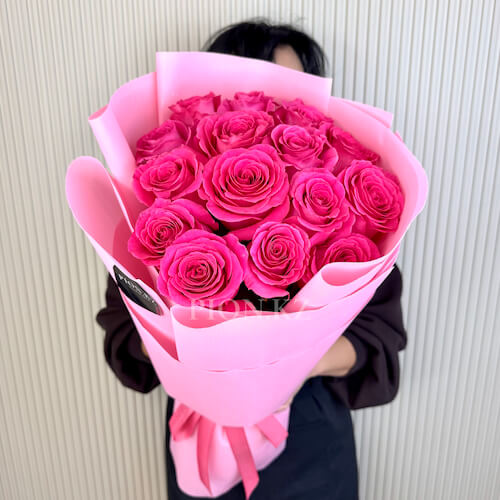 Голландские розы "Pink Floyd" 60см